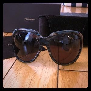Tom Ford Sunglasses in Green Tortoise Shell